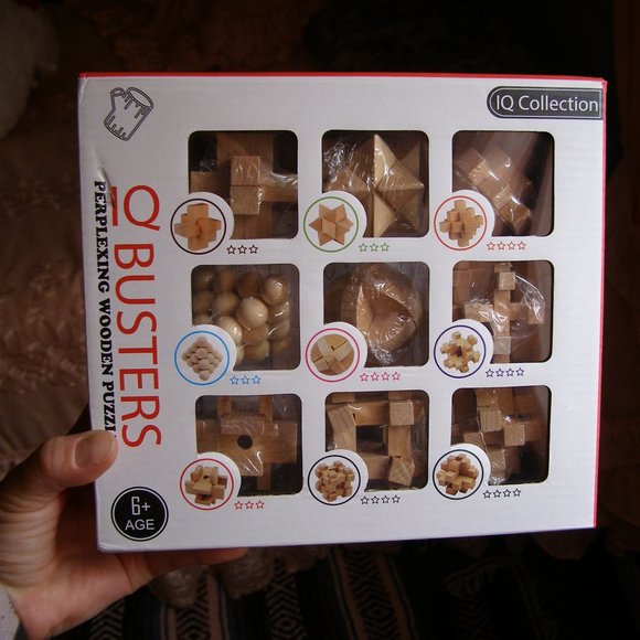 NEW IQ Busters wooden puzzles - Picture 3 of 6